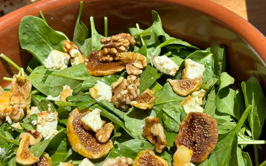 Ensalada de Verano con Queso Feta, Miel y AOVE Hojiblanca
